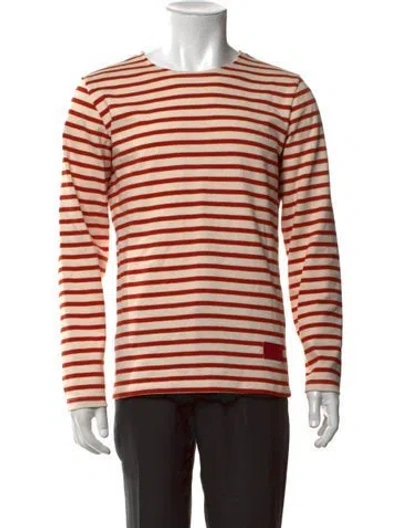 Pre-owned Saint James Striped Crew Neck T-shirt In Multicolor