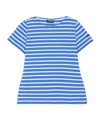 Saint James Striped Graphic T-shirt In Multi