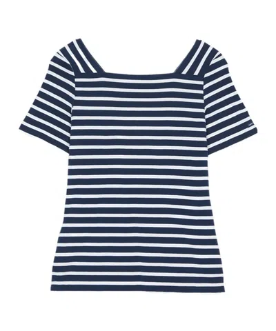 Saint James Striped Graphic T-shirt