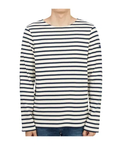 Saint James Striped Graphic T-shirt
