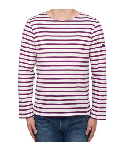 Saint James Striped Graphic T-shirt