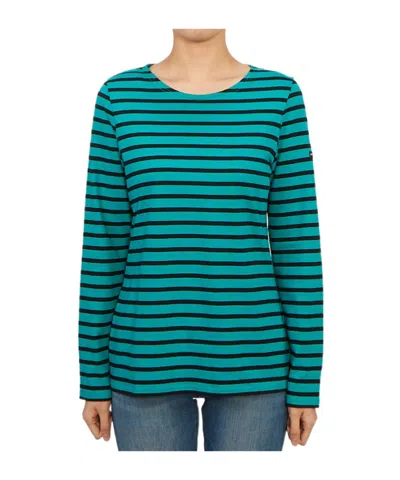 Saint James Striped Graphic T-shirt