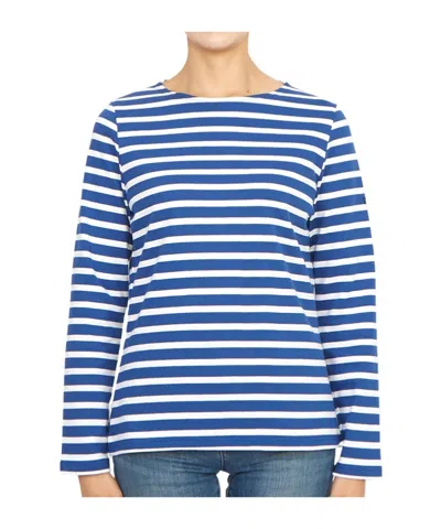 Saint James Striped Graphic T-shirt