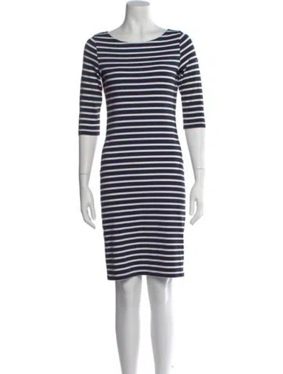 Pre-owned Saint James Striped Knee-length Dress In Multi