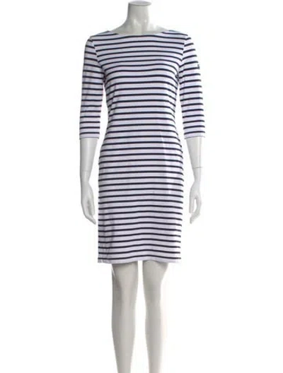 Pre-owned Saint James Striped Knee-length Dress In Multi