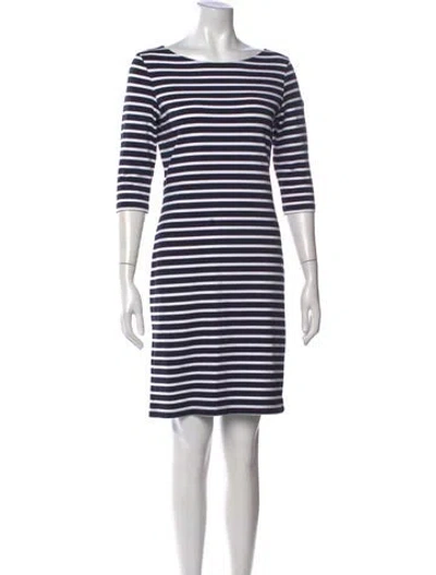 Pre-owned Saint James Striped Knee-length Dress In Multi