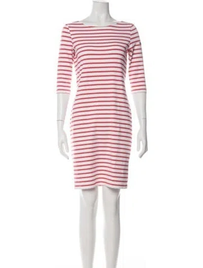 Pre-owned Saint James Striped Knee-length Dress In Multi