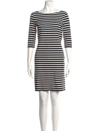 Pre-owned Saint James Striped Mini Dress