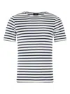 Saint James Striped T-shirt In Blue