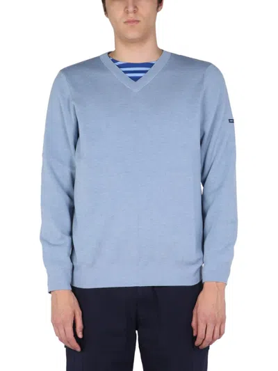 Saint James Mens Blue Sweater