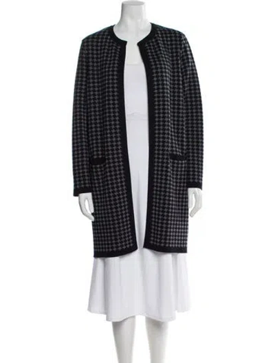 Pre-owned Saint James Virgin Wool Printed Sweater W/ Tags In Multi