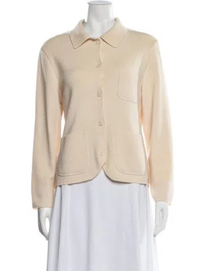 Pre-owned Saint James Virgin Wool Sweater In Neutrals