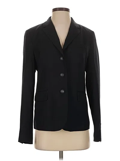 Pre-owned Saint James Wool Blazer Jacket In Black