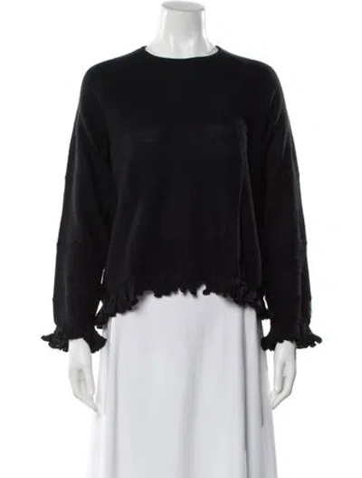 Pre-owned Saint James Wool Crew Neck Sweater W/ Tags In Blue