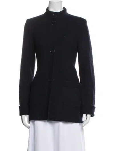 Pre-owned Saint James Wool Jacket In Blue