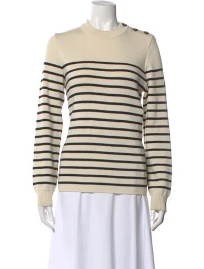 Pre-owned Saint James Wool Striped Sweater