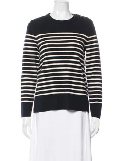 Pre-owned Saint James Wool Striped Sweater In Multicolor