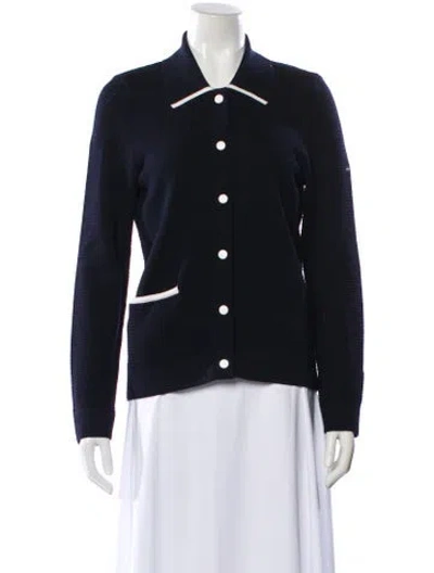 Pre-owned Saint James Wool Sweater In Black