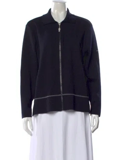 Pre-owned Saint James Wool Sweater In Blue