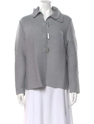 Pre-owned Saint James Wool Sweater W/ Tags In Gray