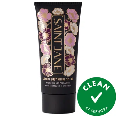Saint Jane Beauty Body Ritual Hydrating Mineral Sunscreen Spf 30 4 oz In White