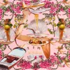 Saint Jane Women's Pink / Purple La Dolce Vita Silk Twill Scarf One Hundred Cm