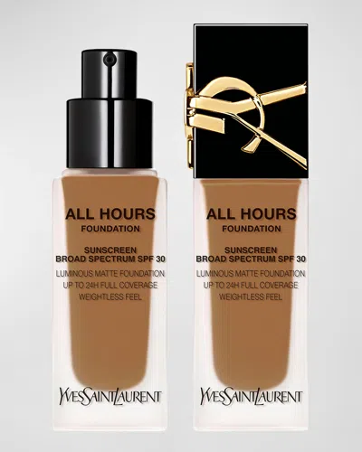 Saint Laurent 0.85 Oz. All Hours Luminous Matte Foundation In Dn3