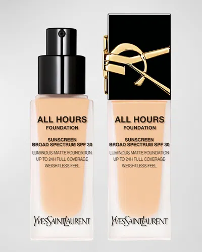 Saint Laurent 0.85 Oz. All Hours Luminous Matte Foundation In Lc1