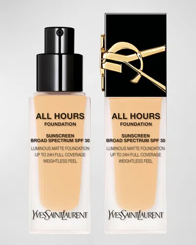 Saint Laurent 0.85 Oz. All Hours Luminous Matte Foundation In White