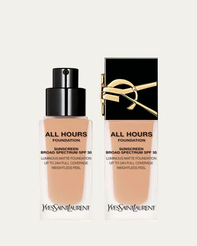 Saint Laurent 0.85 Oz. All Hours Luminous Matte Foundation In Multi