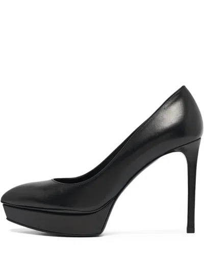 Pre-owned Saint Laurent 105mm Leather Pumps