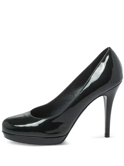 Pre-owned Saint Laurent 105mm Patent-leather Pumps