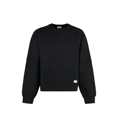 Saint Laurent Oversized Sweatshirt In Black
