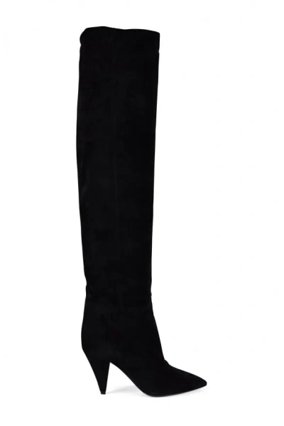 Saint Laurent Thigh High Boots Kiki