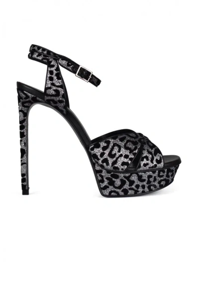 Saint Laurent Tribute Sandals Bianca