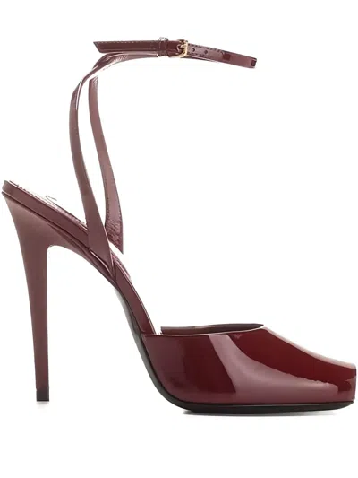 SAINT LAURENT 110MM LA SCANDALE PUMPS