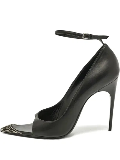 Pre-owned Saint Laurent 110mm Palace Pumps