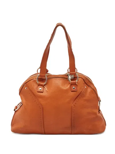 Pre-owned Saint Laurent 1136422 Brown
