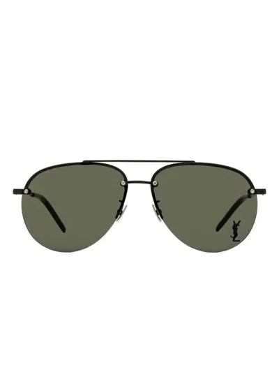 Saint Laurent 11/f M Classic Rimless Pilot-frame Sunglasses