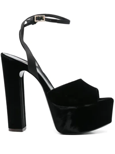 Pre-owned Saint Laurent 125mm Jodie Sandals