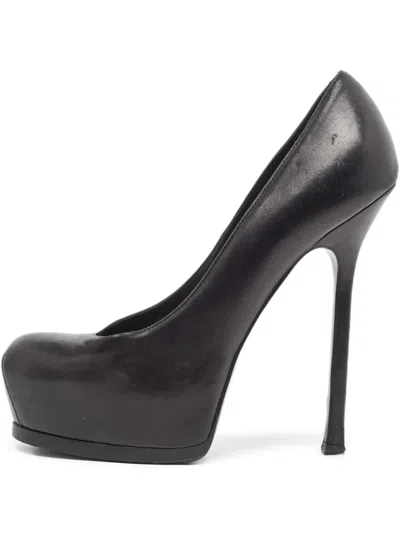 Pre-owned Saint Laurent 140mm Leather Pumps