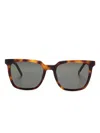 Saint Laurent 146 Sunglasses In Braun