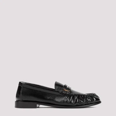 Saint Laurent 15 Le Loafers In Black