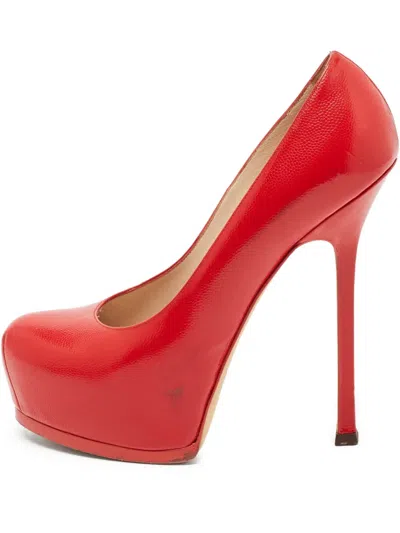 Pre-owned Saint Laurent 150mm Platform High-heel Pumps