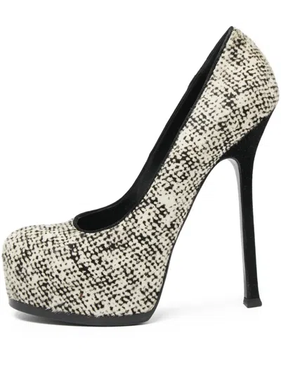 Pre-owned Saint Laurent 150mm Tribtoo Heeled Pumps