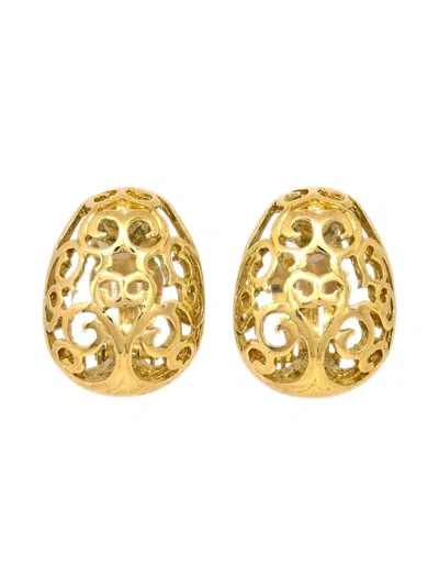 Pre-owned Saint Laurent 1990-2000s Clip-on Earrings