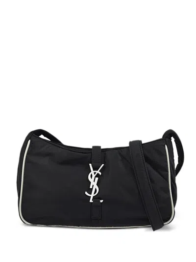 Pre-owned Saint Laurent 1990-2000s Le 5 À 7 Shoulder Bag In Black