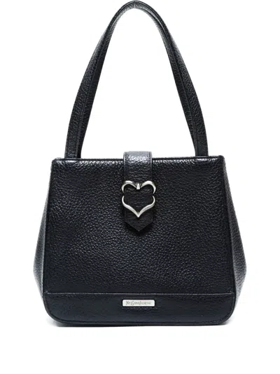Pre-owned Saint Laurent 1990-2010 Heart Handbag In Black