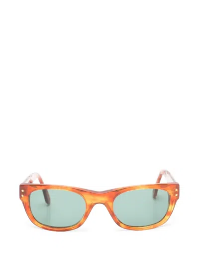 Pre-owned Saint Laurent 1990s Theophane Sunglasses In Brown