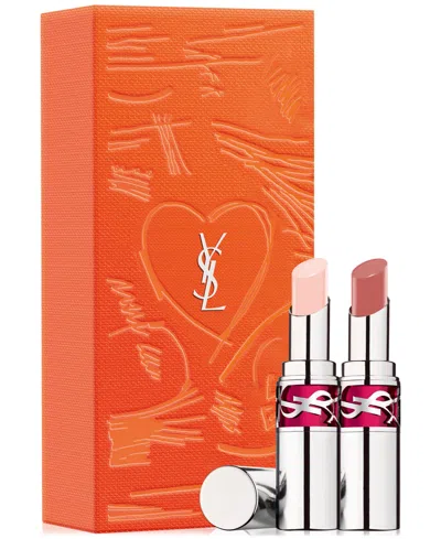 Saint Laurent 2-pc. Candy Glaze Lip Gloss Stick Gift Set In White